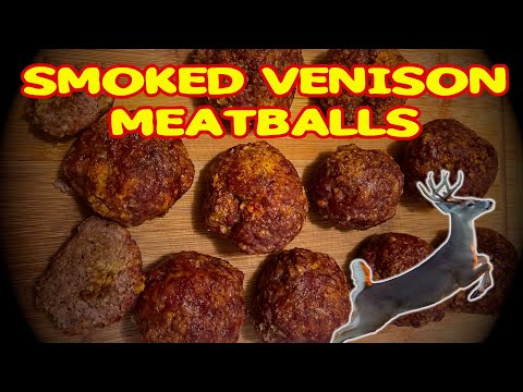 Smoked Venison Meatballs | Pit Boss 1600 Elite | Venison Recipe