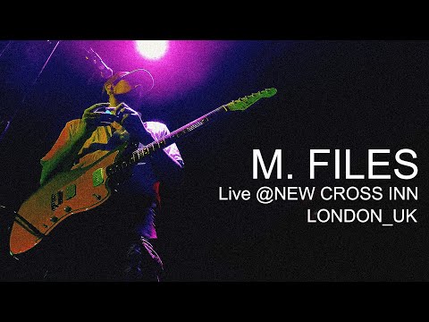 M. FILES - Live @NewCrossInnLondon 13.07.23 | FULL | #alternative #music #london #mfilesband