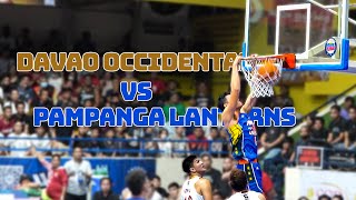 GAME HIGHLIGHTS OF DAVAO OCCIDENTAL TIGERS VS PAMPANGA G LANTERNS