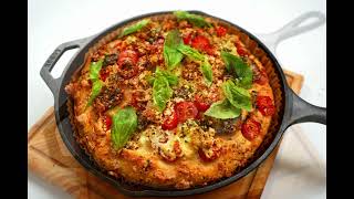 How to Bake Crispy Bread in a Pan. 😊