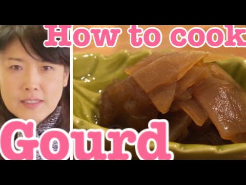 How to cook dried Gourd Kampyo