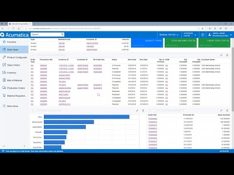 Acumatica Manufacturing ERP Overview   The Answer Company