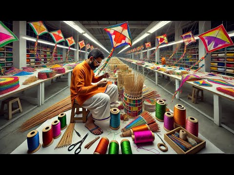 Watch How Traditional Kites & Manja Are Made by Hand for Makar Sankranti | Kite & Manja Crafting