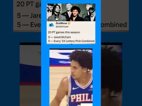 @sixers #JaredMcCain..Singing the Best Rookie Toon