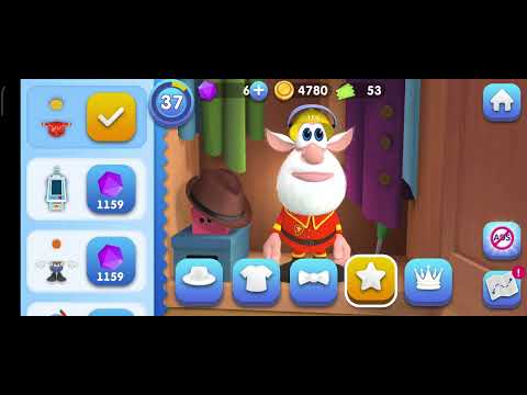 My talking Booba Virtual pet Booba cartoon funny Gameplay booba LeveL 36 + 37