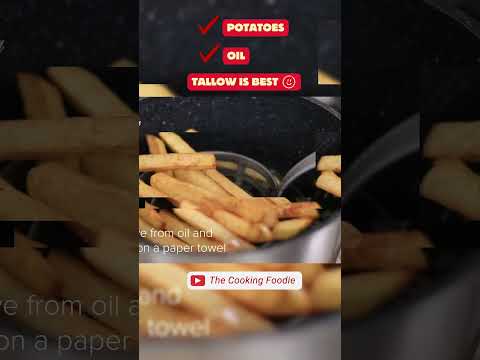 Homemade Vs. Process Food - French Fries