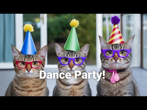 Cat Dance Party: The Ultimate Feline Rave!