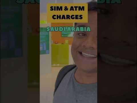 SIM card & ATM in Saudi Arabia #shortvideo