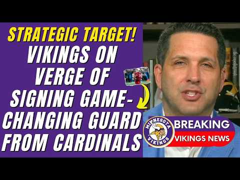 🤯💥 UPCOMING SIGNING! BOLD MOVE BY VIKINGS' GM TO SECURE TOP CARDINALS GUARD! MINNESOTA VIKINGS NEWS