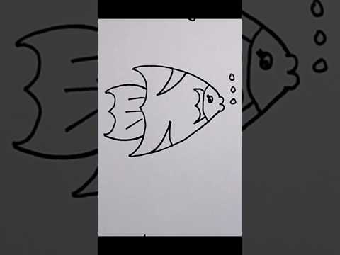 Easy fish drawing | easy drawing for kids