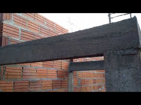 CONSTRUINDO A PROPRIA CASA #35 - VEJAM O RESULTADO DAS VIGAS DO JARDIM DE INVERNO