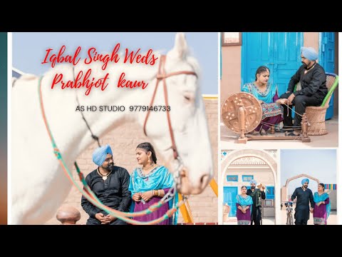 Live Wedding  Day // Iqbal Singh  Weds Prabhjot  kaur // Ak HD Studio  9779146733