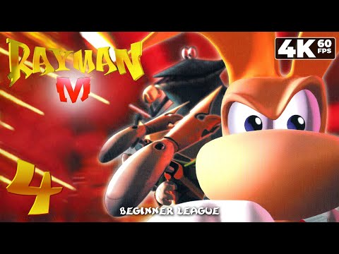 Rayman M (PC) - 4K60 Walkthrough Part 4 - Beginner League: Race Mode