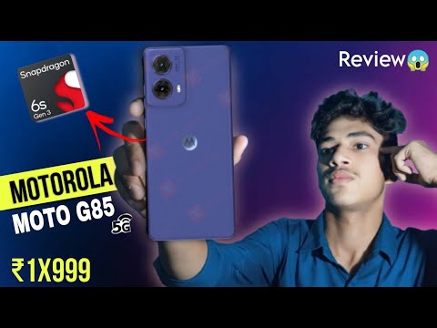 Moto G85 5g Review😱 : Officially launch in India🇮🇳