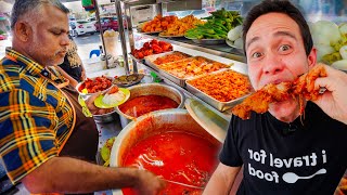 14 Hours Eating Best INDIAN STREET FOOD in Penang, Malaysia!! 🇲🇾