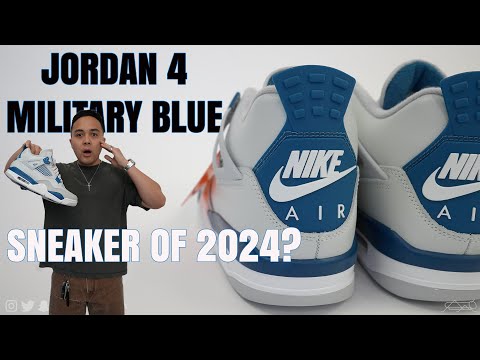 How good are the Jordan 4 Industrial Military Blue 2024? Review | On foot