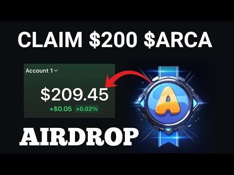 Claim Free $200 $ARCA Token | Legend Of Arcadia Withdrawal and Mining