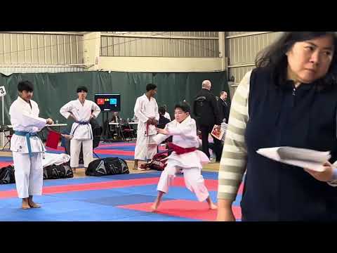 14-15 male advanced kata 2 Steveston 2024#competition #空手道 #karate #kata