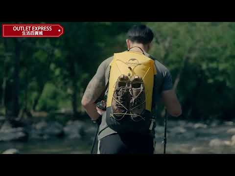 NatureHike 40L外掛乾濕分離防水背包 (NH21FSB04) | IPX6全防水 | 不含涉水鞋 - 40L