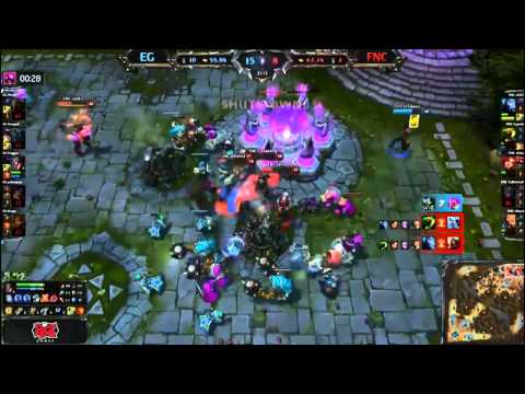 LCS EU W9D1 - Froggen backdoor against Fnatic