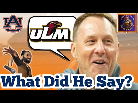 Auburn Football Coach Hugh Freeze Press Conference: Auburn vs UL Monroe