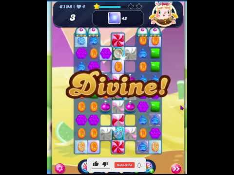 Candy Crush Saga Level 6198 | No Boosters