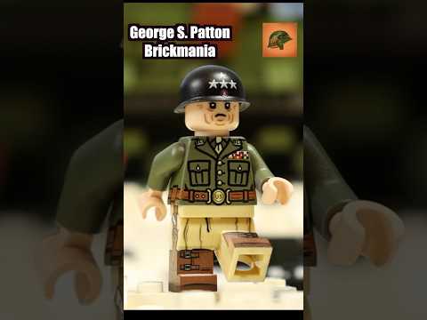 WW2 Patton minifigure from Brickmania #shorts #hobby