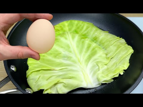 Simple recipe with cabbage and eggs! It's so delicious that I make it 3 times a week! # 261