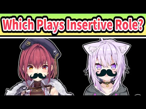 Marine or Okayu, Which Will Play Insertive Role? [ENG SUB] Hololive