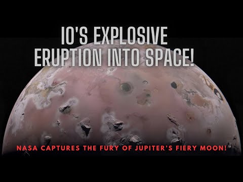 Io's VOLCANIC ERUPTION EXPLODES Into Space! NASA Captures the Fury of Jupiter’s Fiery Moon!