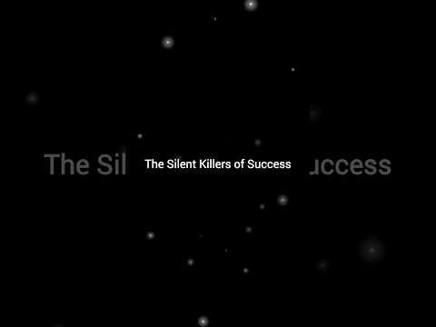 The Silent Killers of Success #shorts #growth