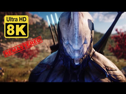 Warframe - Official Intro Cinematic 8K (Remastered with Neural Network AI)