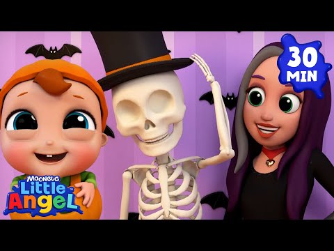 This Is The Way we...trick or treat!👻🎃 | Little Angel | Monster Cartoon for Kids