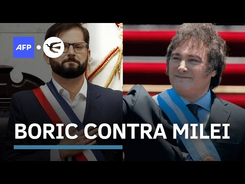 Presidente chileno Boric responde ante críticas del gobierno argentino de Milei