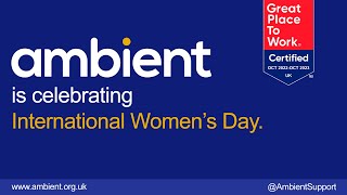 Ambient celebrates International Women's Day | #EmbraceEquity #IWD2023