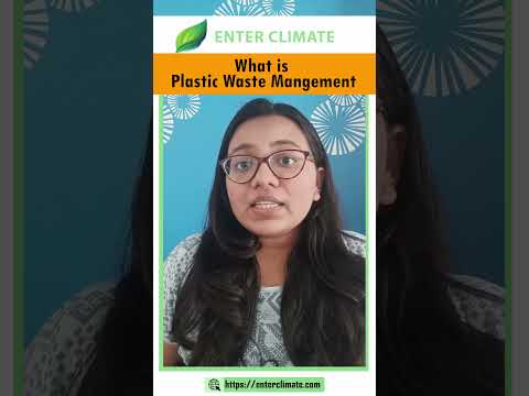 💰💰 What is Plastic Waste Management? Enterclimate #shorts  #youtubeshorts