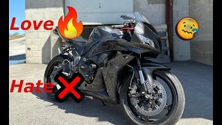 What I LOVE and HATE about my Honda CBR600RR