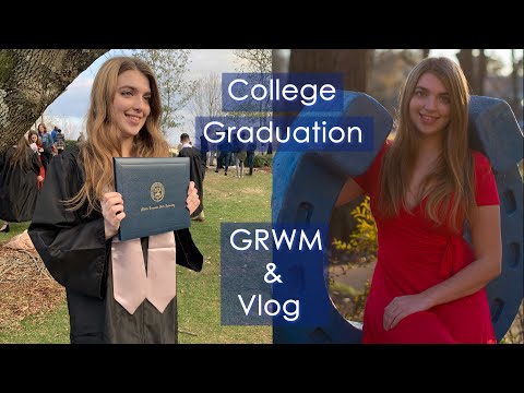 College Graduation Day Vlog and GRWM // MTSU