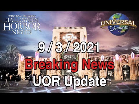 UOR Update 9/3/2021