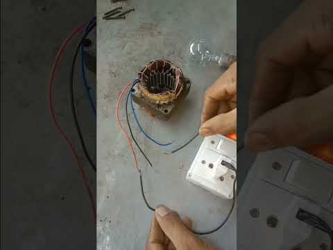 table fan winding check series Testing/how to check table fan winding check series Testing/shorts