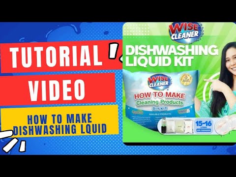 DIY Dishwashing liquid Tutorial .