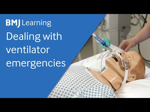 Dealing with ventilator emergencies: Hypoxia and increased airway pressure | BMJ Learning