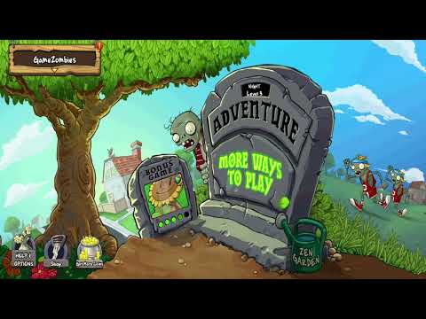 bonus plants vs zombies// more ways to play// puzzle: