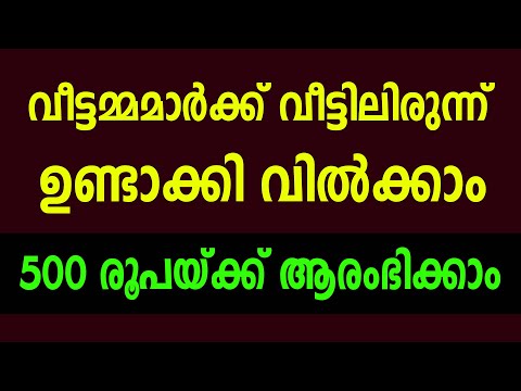 സ്ത്രീകൾക്ക് 500 രൂപ മുതൽമുടക്കിൽ ആരംഭിക്കാവുന്ന ചെറുകിട ബിസിനസ്സ് | Best Business Idea for Women