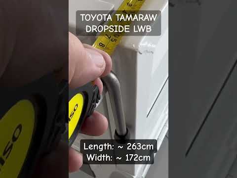 Toyota Tamaraw LWB Cargo Dimension