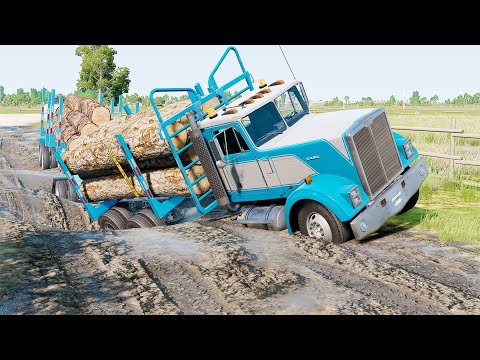 Mobil vs Mud #11 - BeamNG Drive