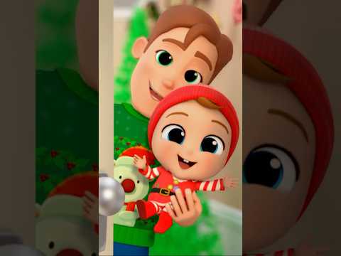 Who’s at the door? Christmas is knocking ✊ ✊ Are you ready? #nurseryrhymes #babyjohn #christmas