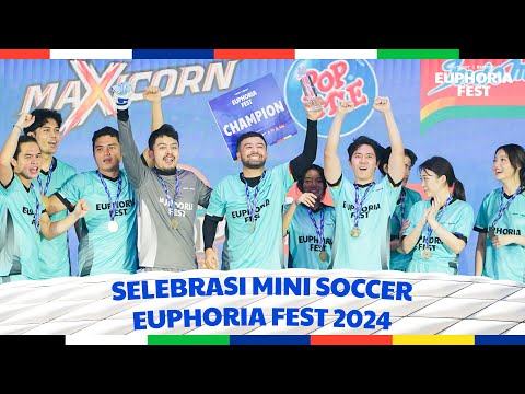 PEMBAGIAN HADIAH UNTUK TIM PEMENANG MINI SOCCER! EUPHORIA FEST 2024!