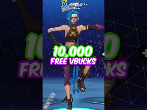 How To Get 10,000 VBUCKS In Fortnite For FREE! #fortnite #vbucks #shorts