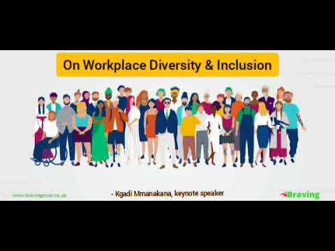 On workplace diversity and inclusion - Keynote Speaker Kgadi Mmanakana